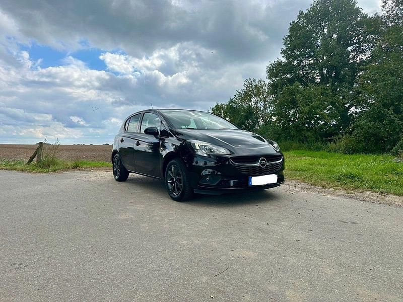 Schwarz Gebraucht 2019 Opel Corsa Edition+ Kleinwagen | 9.999 € (Etwas zu teuer) - Bild 1/4