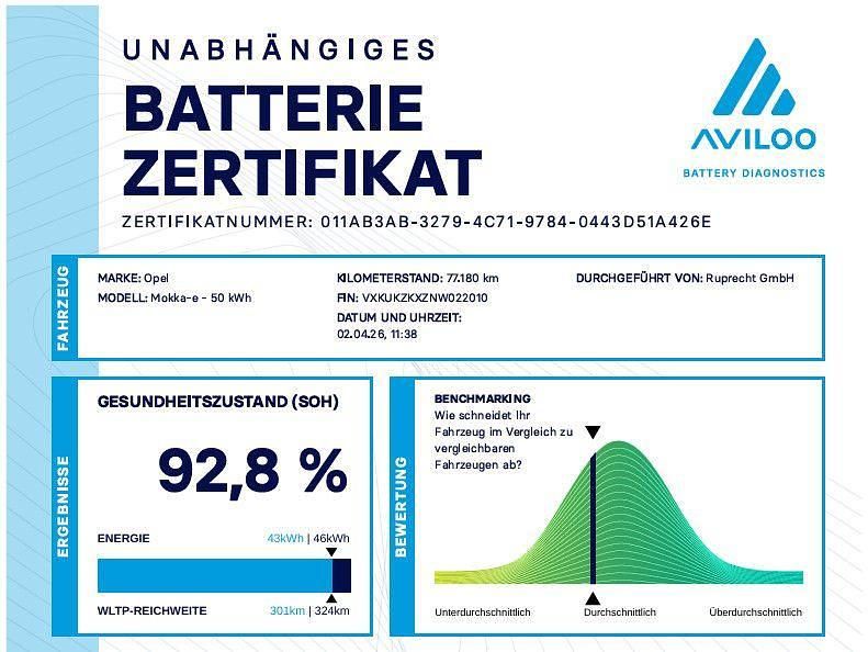 Gebraucht Opel Mokka-e Elegance 100 kW (136 PS) 2022 Rot SUV