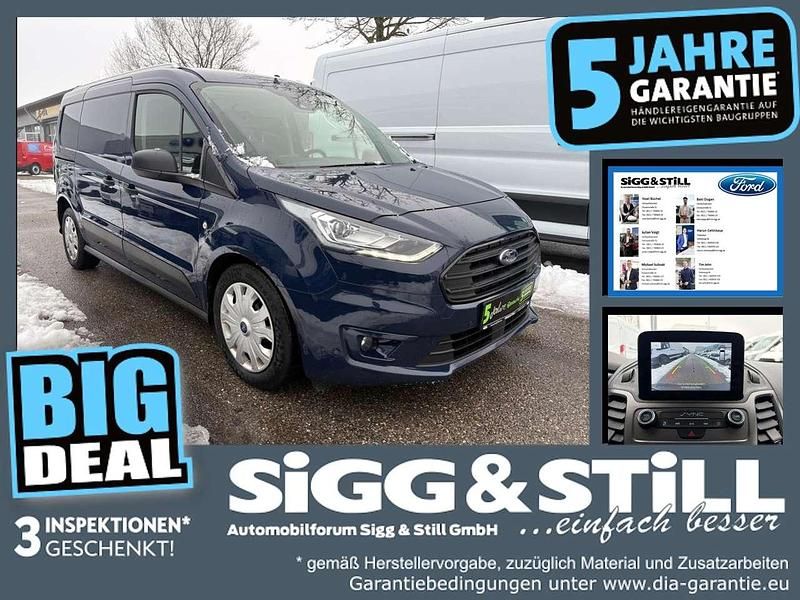 Blazerblau Gebraucht 2021 Ford Transit Trend Kombi | 17.350 € (Guter Preis) - Bild 1/3
