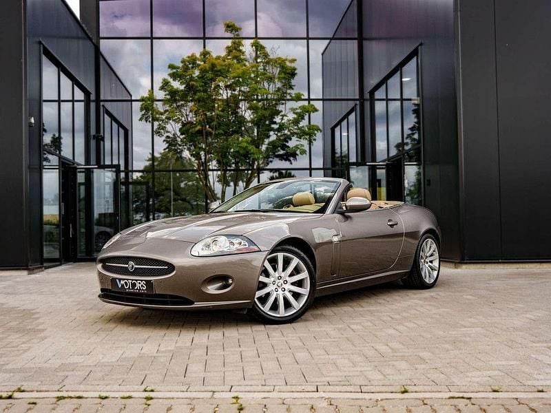 Beige Gebraucht 2008 Jaguar XK Cabrio | 19.995 € (Guter Preis) - Bild 1/4
