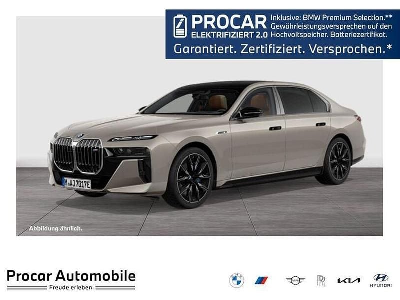 Grau Gebraucht 2024 BMW i7 Comfort Edition Limousine | 133.490 € (Fairer Preis) - Bild 1/4