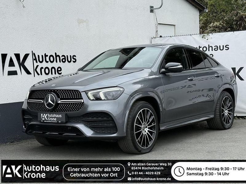 Selenitgrau metalliclack Gebraucht 2022 Mercedes GLE350 AMG line Coupé | 58.990 € (Guter Preis) - Bild 1/4