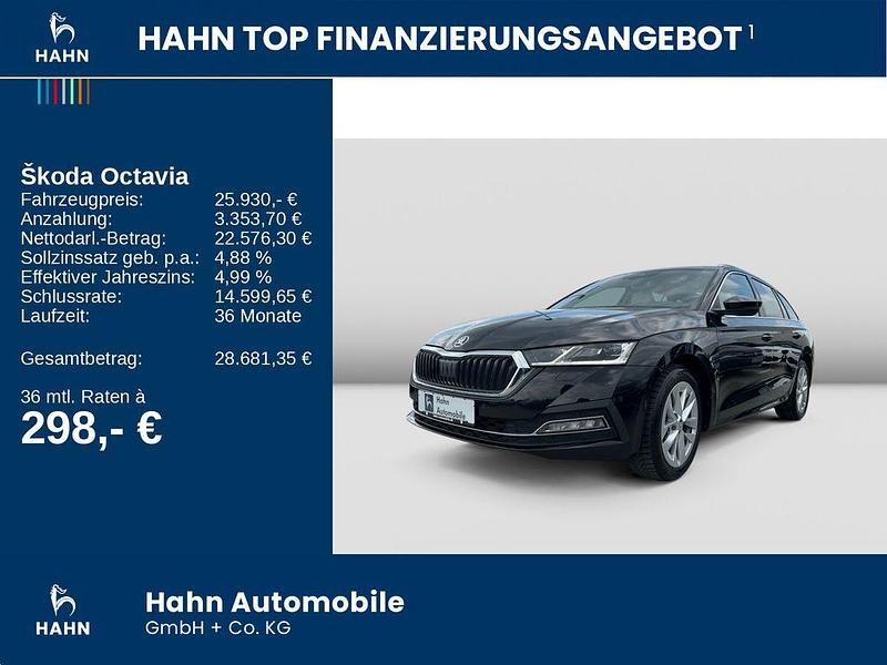 Gebraucht Skoda Octavia Style 150 PS (110 kW) 2023 Schwarzmagic perleffekt Kombi