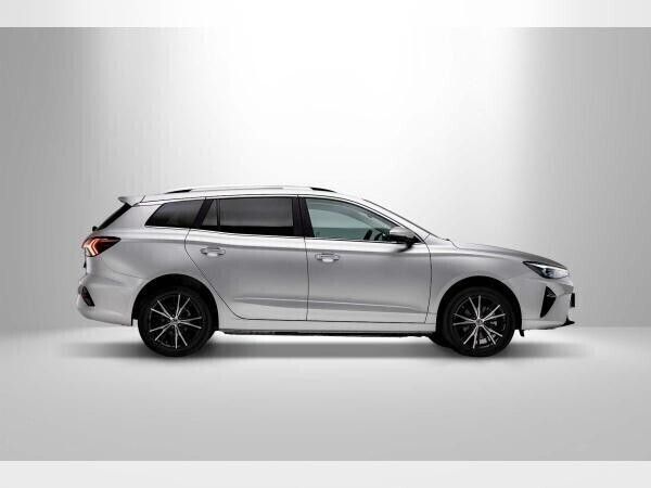 Weiß (dover white) Gebraucht 2023 MG MG5 EV Luxury Kombi | 31.920 € - Bild 1/4