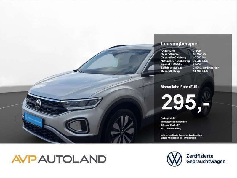 Ivory silver Gebraucht 2024 VW T-Roc Move SUV | 29.910 € (Guter Preis) - Bild 1/4