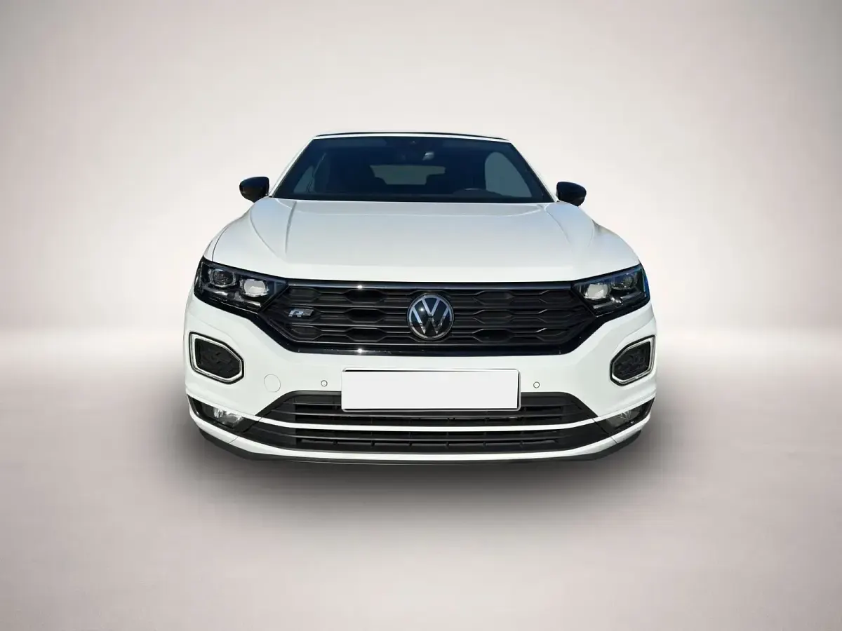Gebraucht VW T-Roc Cabriolet R-line 150 PS (110 kW) 2022 Weiß Cabrio