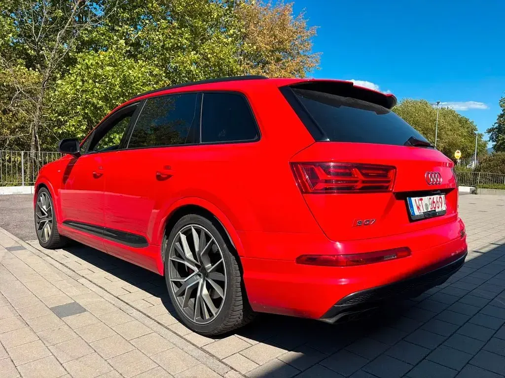 Gebraucht Audi SQ7 Sport 435 PS (319 kW) 2017 Rot SUV