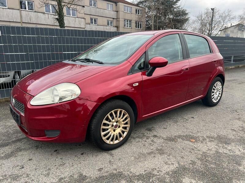 Rot Gebraucht 2008 Fiat Grande Punto Dynamic Kleinwagen | 2.399 € (Fairer Preis) - Bild 1/4