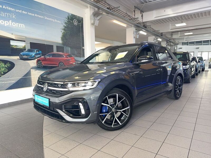 Grau Gebraucht 2024 VW T-Roc R SUV | 40.480 € (Teuer) - Bild 1/4