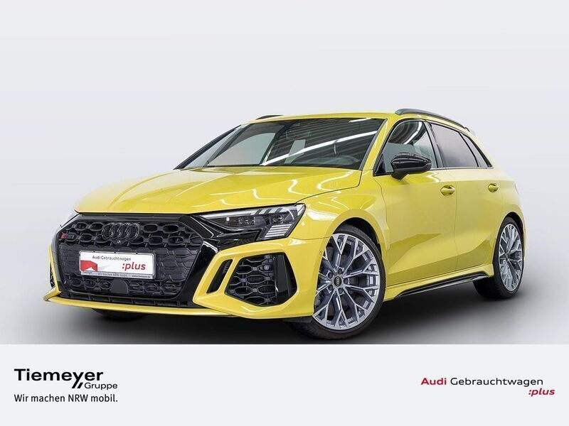 Gelb Gebraucht 2023 Audi RS3 Sportback Ambiente Kleinwagen | 58.570 € (Fairer Preis) - Bild 1/4