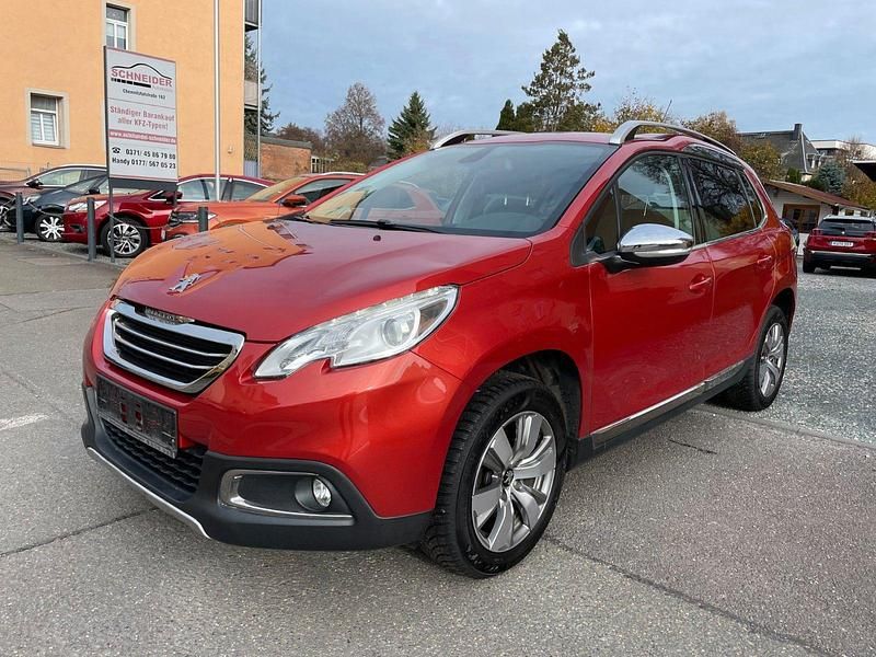 Rot Gebraucht 2016 Peugeot 2008 Allure SUV | 5.500 € (Superpreis) - Bild 1/4