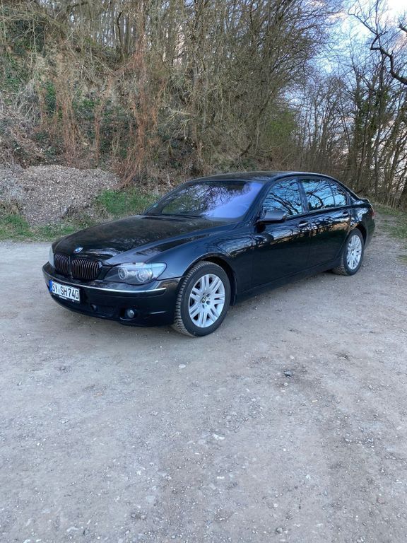 Schwarz Gebraucht 2006 BMW 740L Sport Line Limousine | 6.499 € (Guter Preis) - Bild 1/4