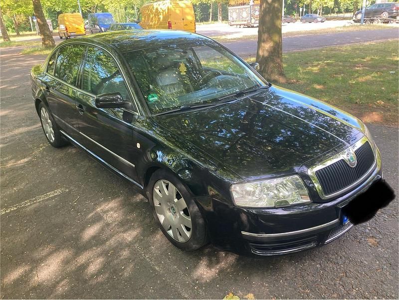 Gebraucht Skoda Superb 168 PS (123 kW) 2005 Schwarz Limousine
