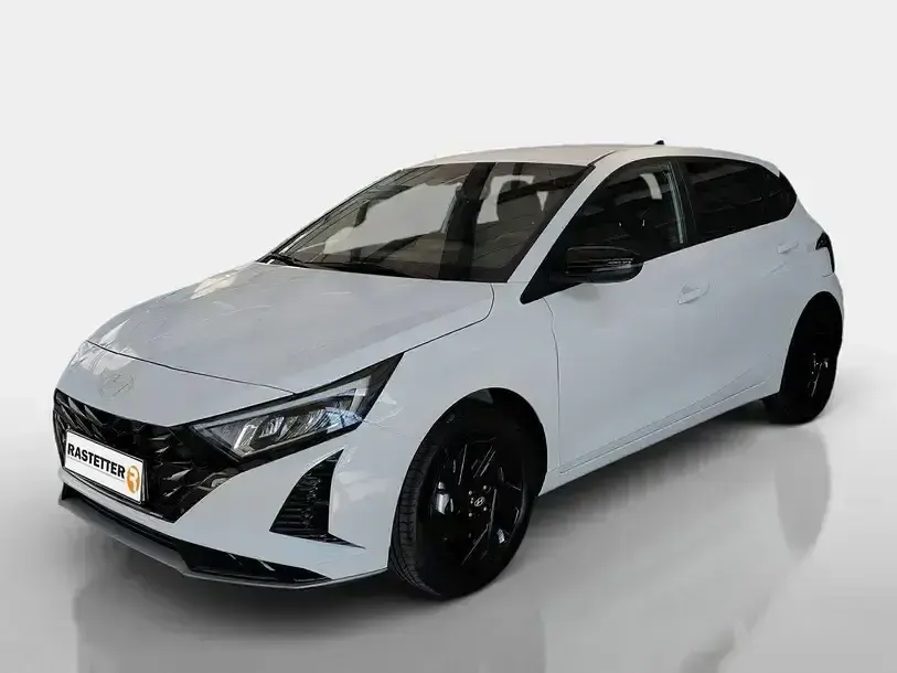 Neu Hyundai i20 Blackline 90 PS (66 kW) 2026 Atlas white Kleinwagen