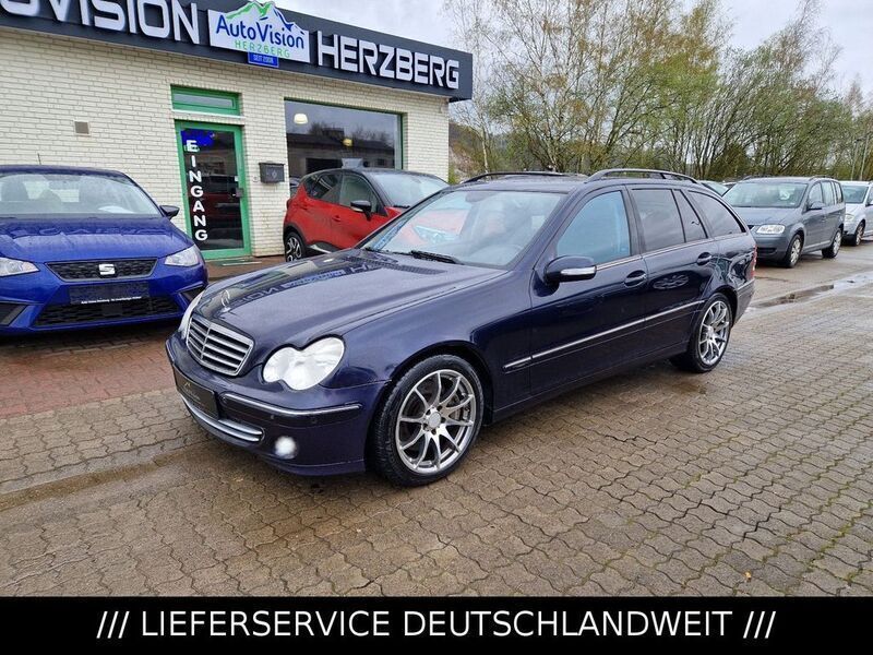 Blau Gebraucht 2004 Mercedes C200 Avantgarde Kombi | 5.750 € (Teuer) - Bild 1/4