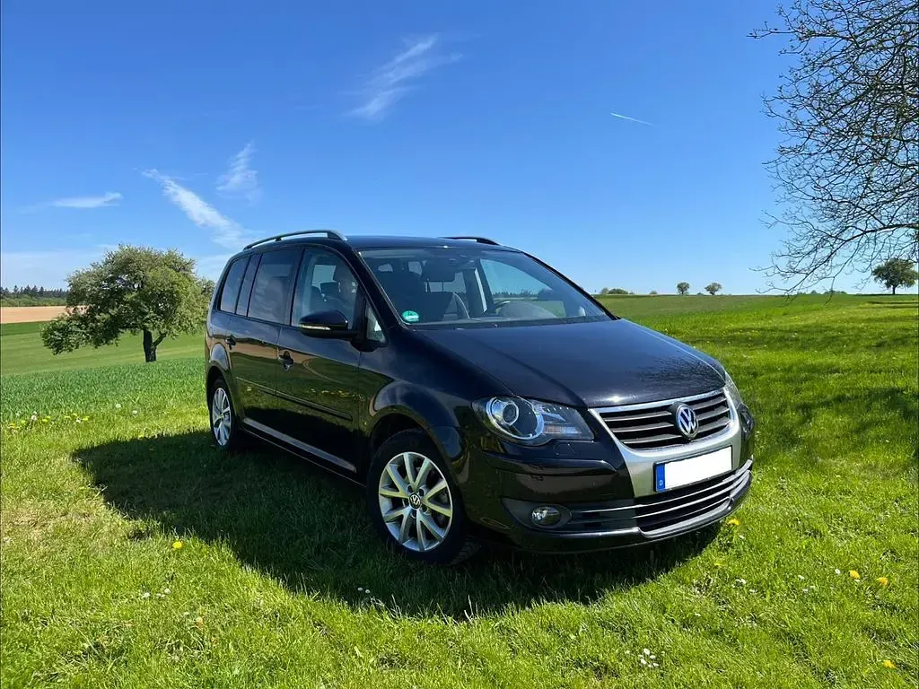 Gebraucht VW Touran Freestyle 140 PS (102 kW) 2009 Schwarz Van / Kleinbus
