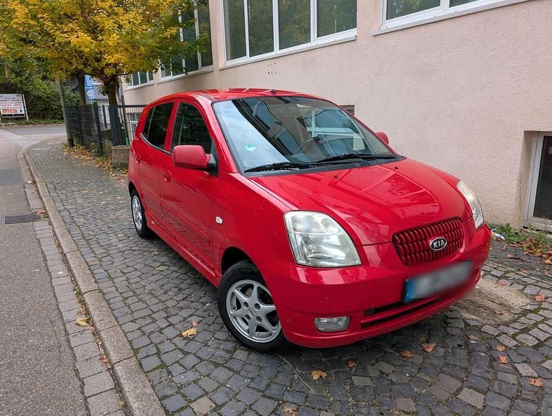 Rot Gebraucht 2007 Kia Picanto 2 Kleinwagen | 1.600 € - Bild 1/4