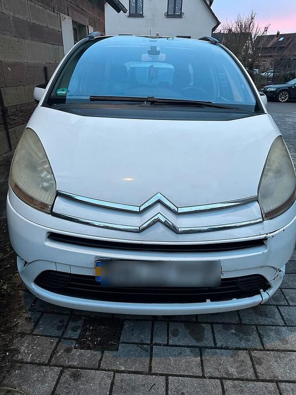 Weiß Gebraucht 2008 Citroën Grand C4 Picasso Van / Kleinbus | 1.350 € (Fairer Preis) - Bild 1/4