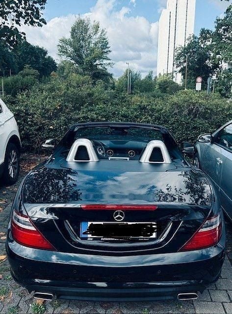 Gebraucht Mercedes SLK200 184 PS (135 kW) 2012 Schwarz Cabrio