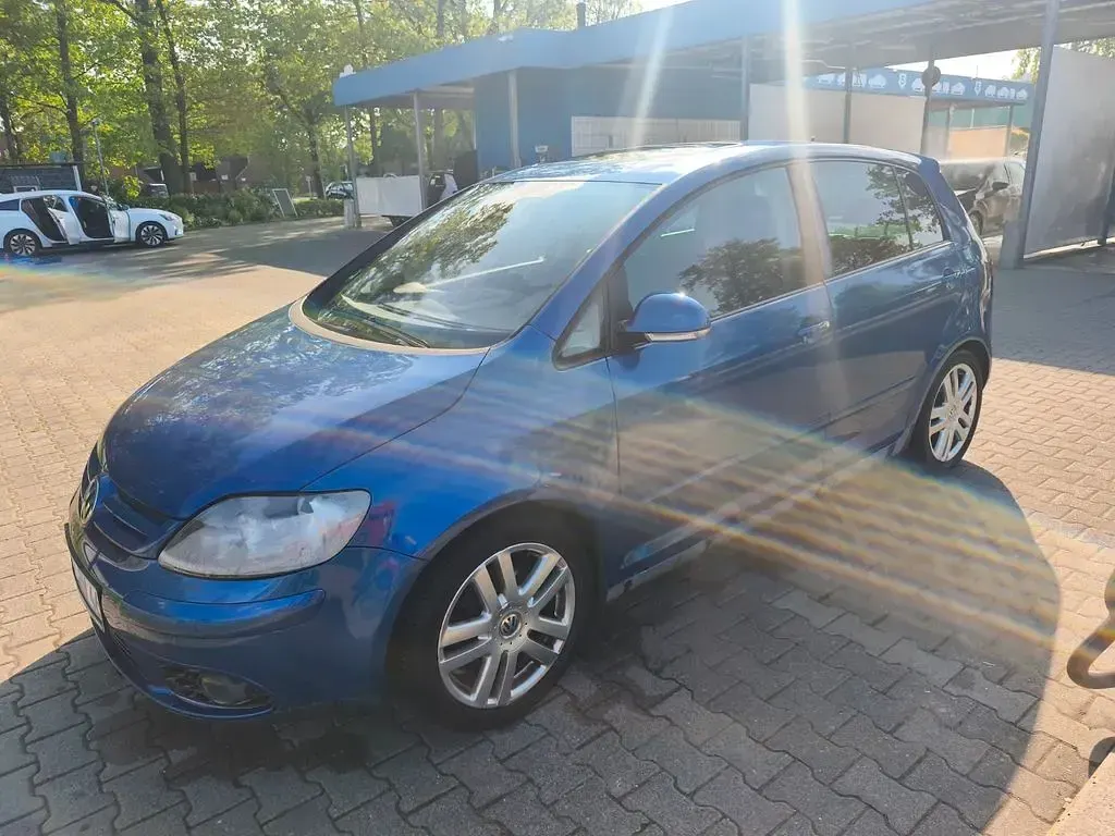 Gebraucht VW Golf Plus Cross Comfortline 105 PS (77 kW) 2005 Blau Van / Kleinbus