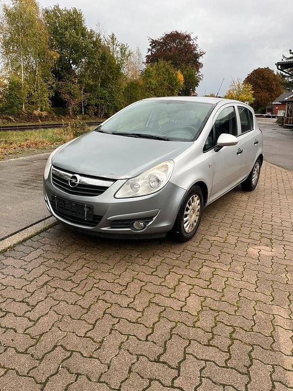Silber Gebraucht 2010 Opel Corsa Kleinwagen | 900 € (Superpreis) - Bild 1/4