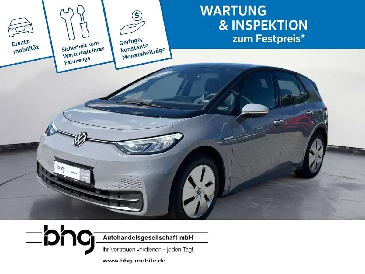 Gebraucht VW ID.3 Pro 107 kW (146 PS) 2022 Mondsteingrau/schwarz Kleinwagen
