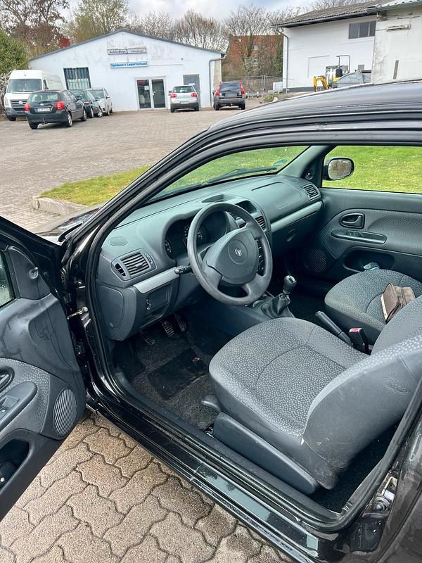 Gebraucht Renault Clio II Campus 60 PS (44 kW) 2007 Schwarz Kleinwagen