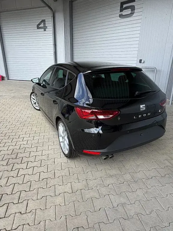 Gebraucht Seat Leon FR 184 PS (135 kW) 2015 Schwarz Limousine