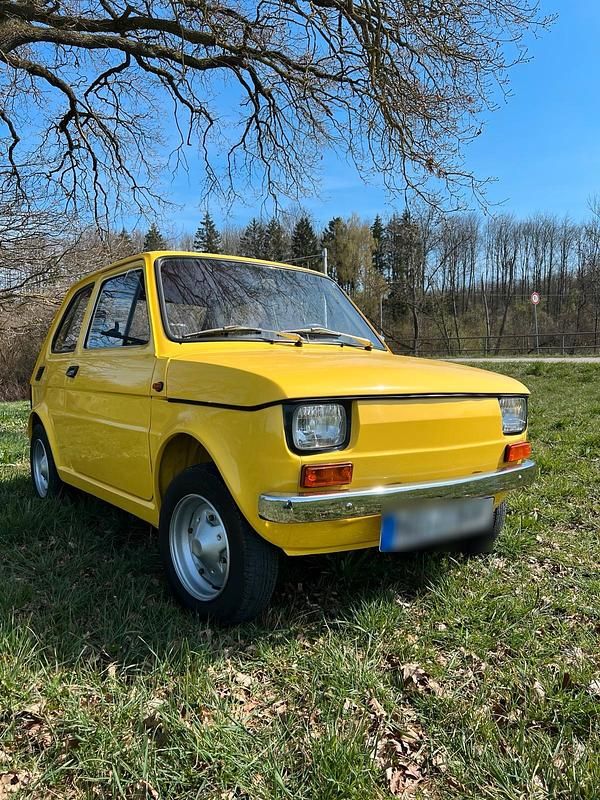 Second-hand Fiat 126 1978 Galben Hatchback