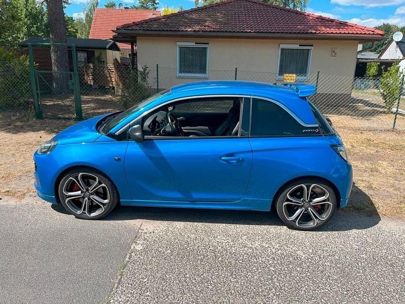 Blau Gebraucht 2016 Opel Adam S Kleinwagen | 9.800 € (Superpreis) - Bild 1/4