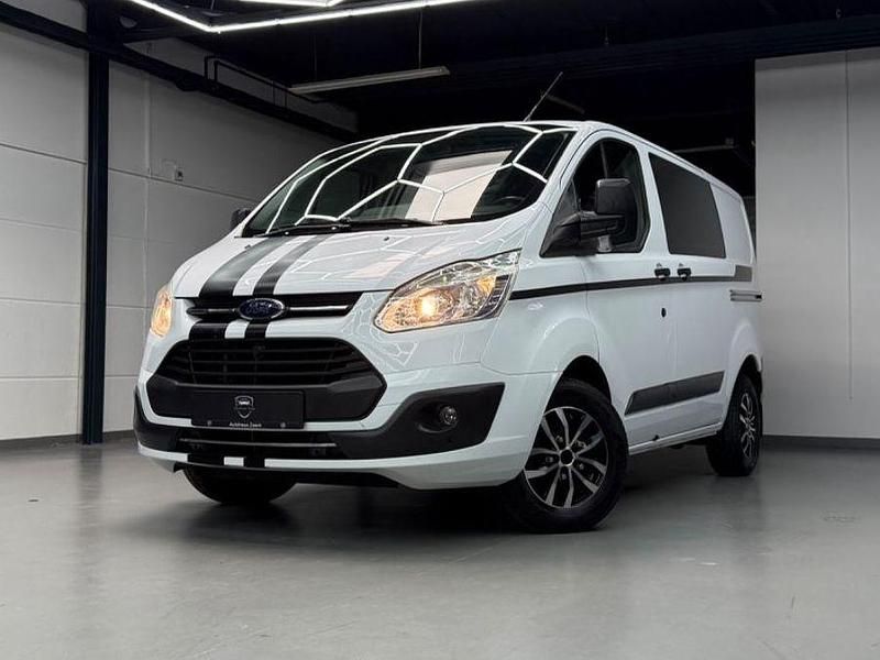Frozen white Gebraucht 2016 Ford Transit Custom Van / Kleinbus | 11.880 € (Etwas zu teuer) - Bild 1/3