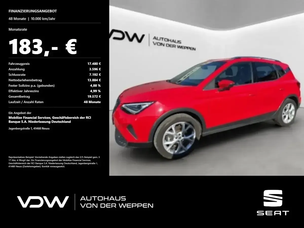 Gebraucht Seat Arona FR 110 PS (80 kW) 2024 SUV