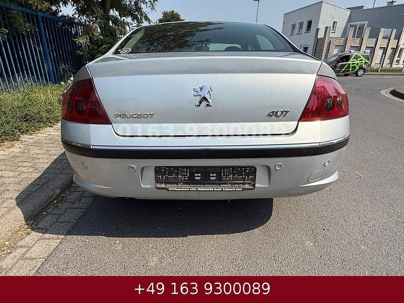 Gebraucht Peugeot 407 125 PS (91 kW) 2006 Silber Limousine