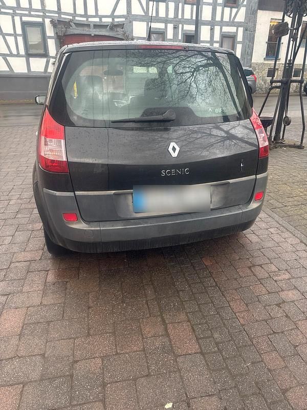 Gebraucht Renault Scénic II 113 PS (83 kW) 2004 Schwarz Van / Kleinbus