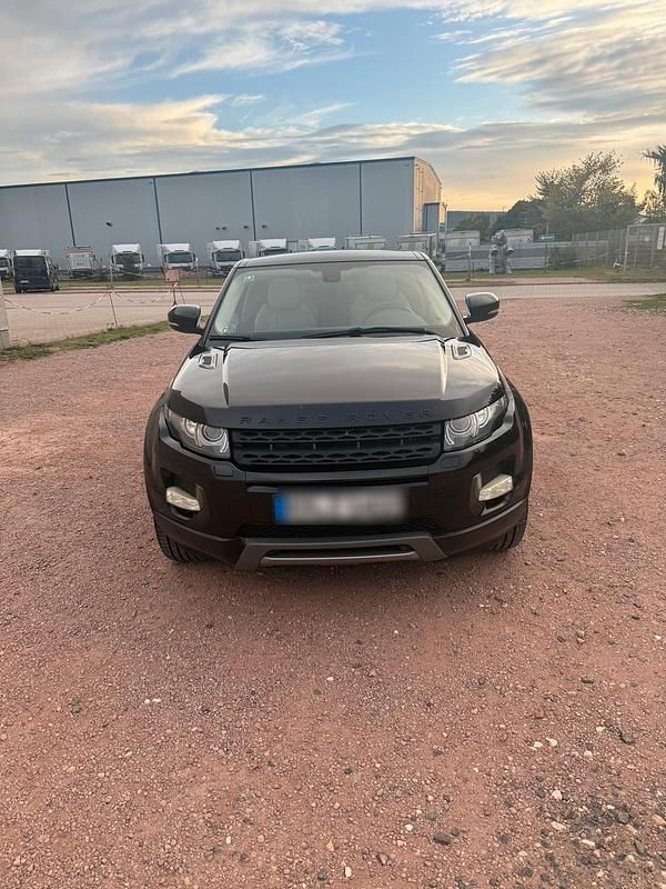 Schwarz Gebraucht 2012 Land Rover Range Rover evoque Coupé | 16.000 € (Teuer) - Bild 1/4