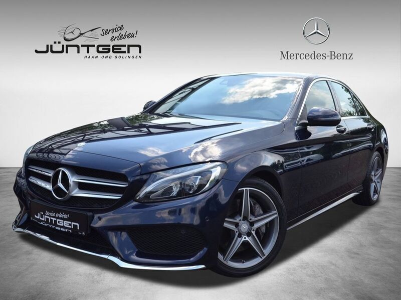 Gebraucht Mercedes C250 AMG line 211 PS (155 kW) 2016 Cavansitblau Limousine