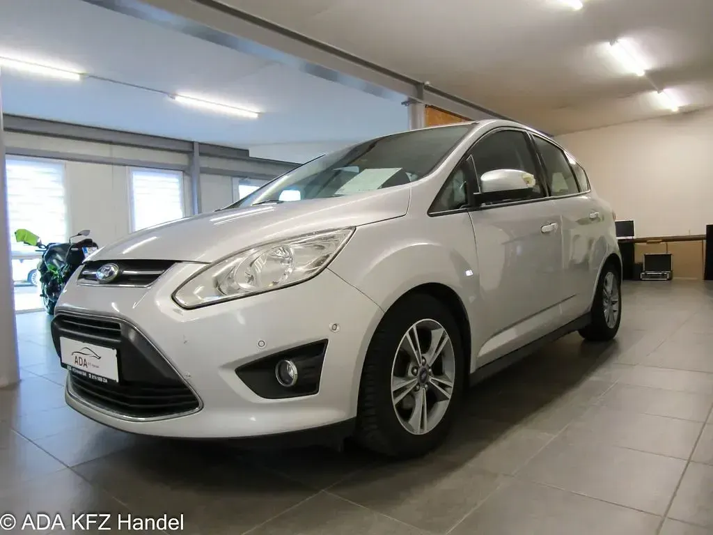 Gebraucht Ford C-MAX SYNC Edition 101 PS (74 kW) 2014 Silber Van / Kleinbus