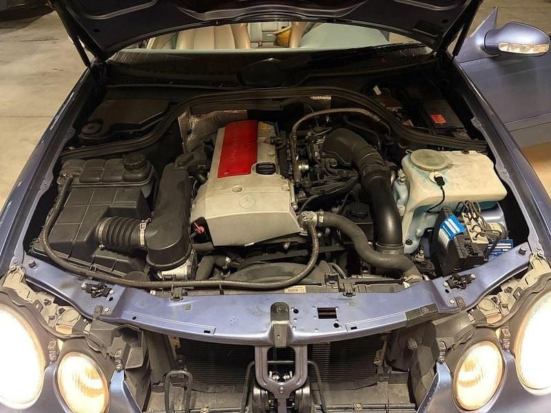 Gebraucht Mercedes CLK200 Elegance 163 PS (119 kW) 2003 Blau Cabrio