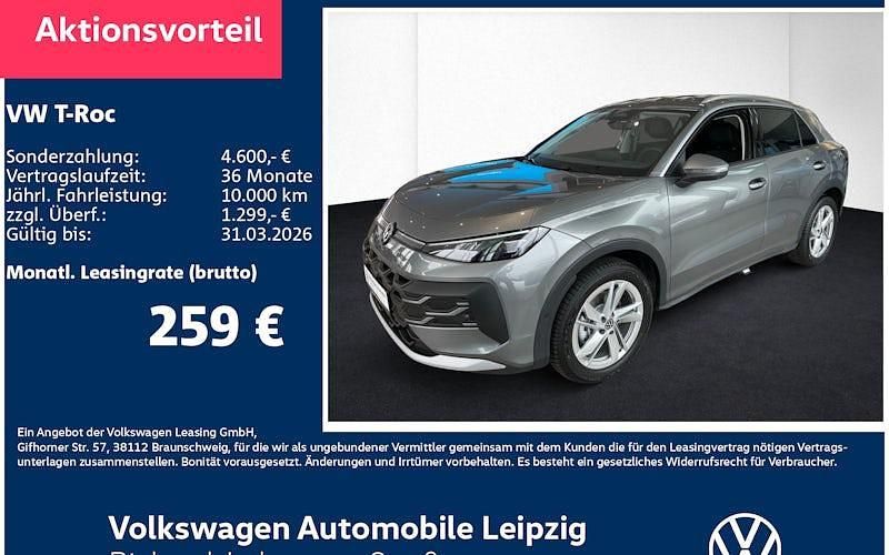 Neu VW T-Roc Style 150 PS (110 kW) 2025 Grau SUV