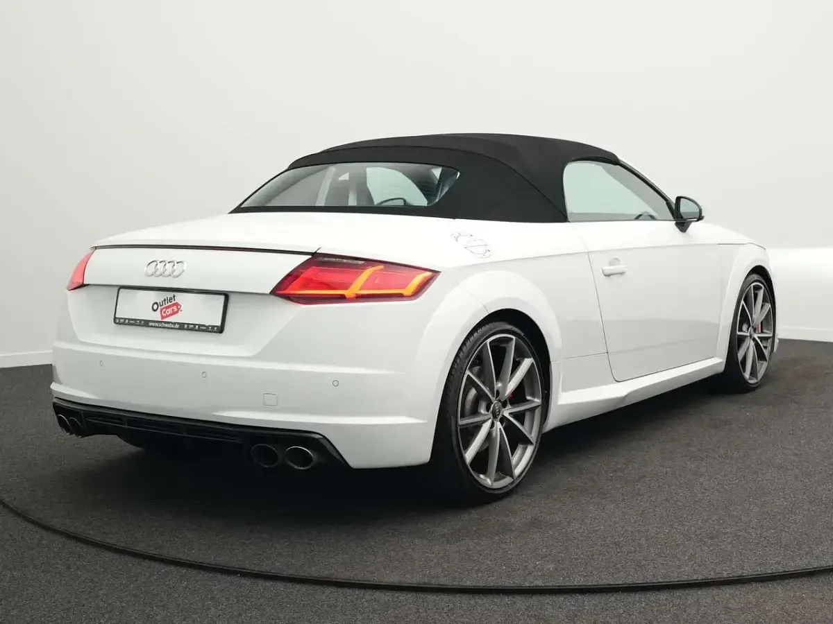 Gebraucht Audi TTS 310 PS (228 kW) 2017 Gletscherweiß metallic/schwarz Cabrio
