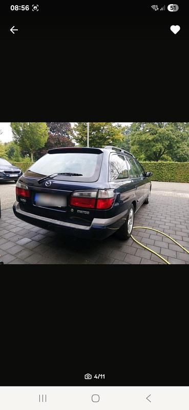 Gebraucht Mazda 626 90 PS (66 kW) 1998 Blau Kombi
