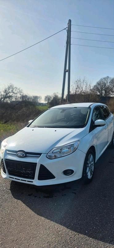 Gebraucht Ford Focus 105 PS (77 kW) 2014 Weiß Kombi
