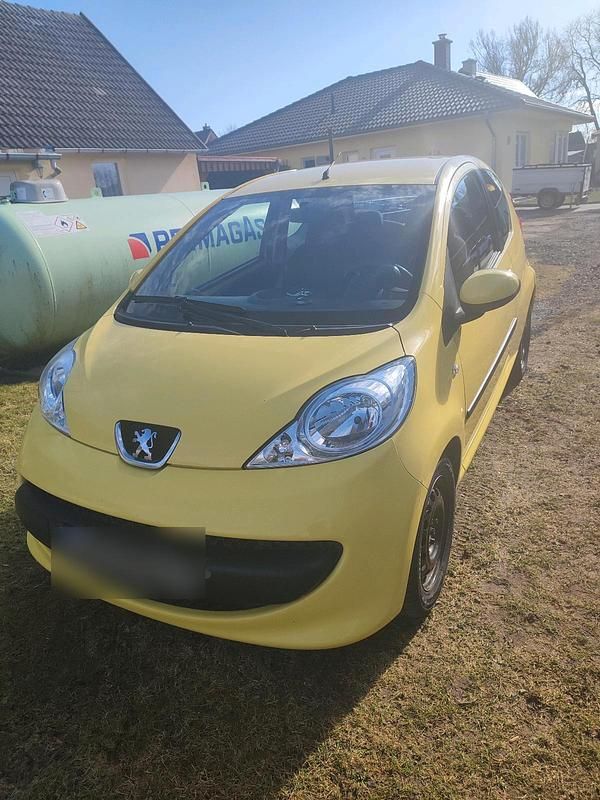 Gebraucht Peugeot 107 2006 Gelb Kleinwagen