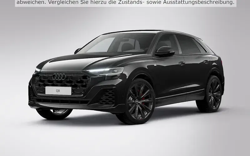Ny Audi Q8 Ambiente 394 HK (289 kW) 2026 Sort SUV