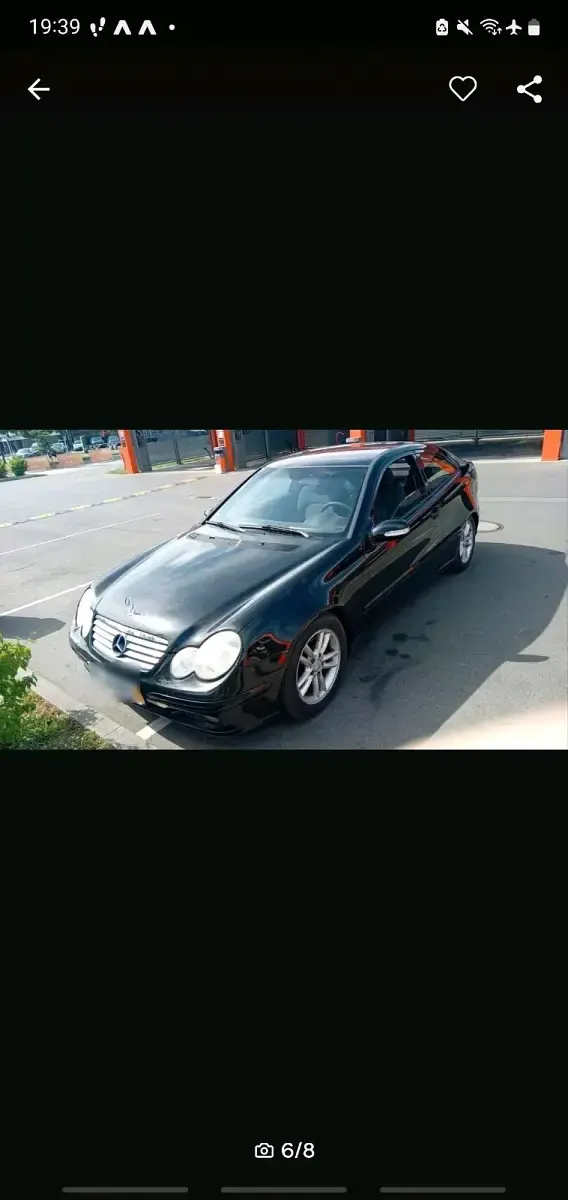 Gebraucht Mercedes C220 143 PS (105 kW) 2003 Schwarz Coupé