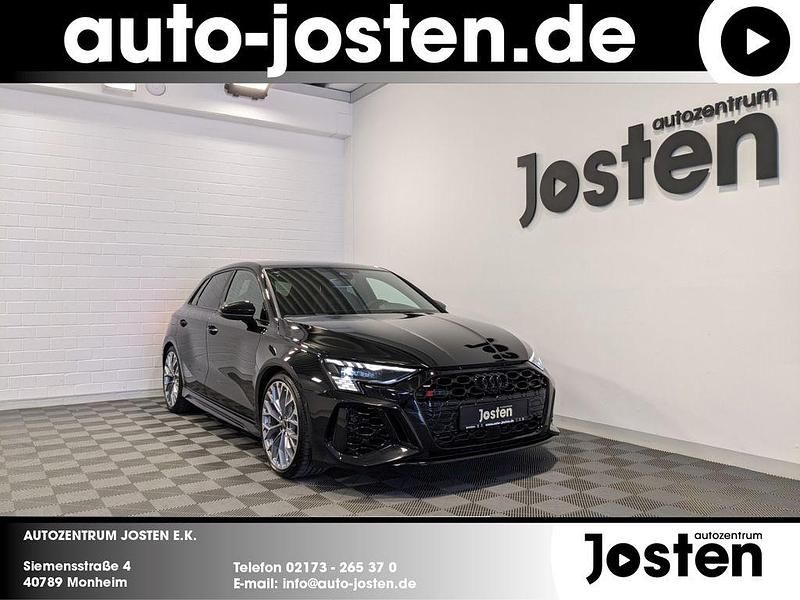 Schwarz Gebraucht 2022 Audi RS3 Sportback Ambiente Kleinwagen | 53.880 € (Etwas zu teuer) - Bild 1/4