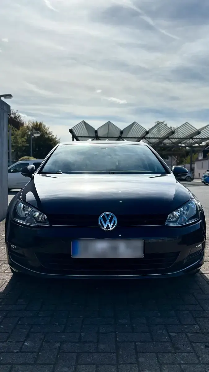 Gebraucht VW Golf VII LOUNGE 2015 Gold Kleinwagen