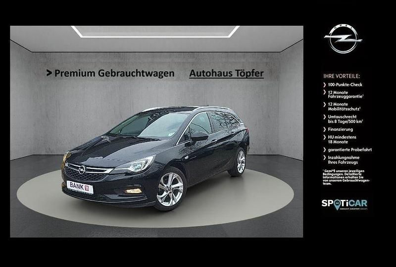 Gebraucht Opel Astra Innovation 125 PS (91 kW) 2019 Schwarz Kombi