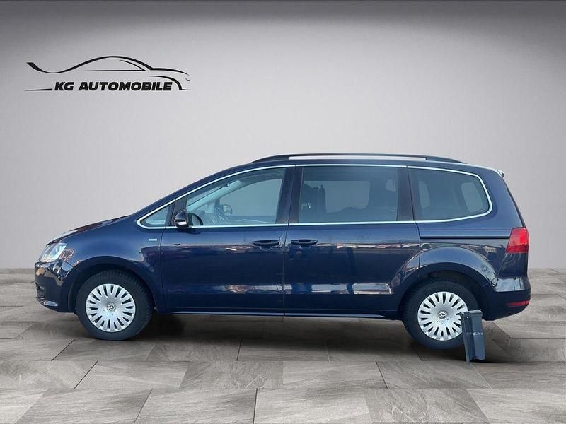 Gebraucht VW Sharan Match 200 PS (147 kW) 2012 Blau Van / Kleinbus