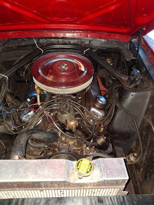 Second-hand Ford Mustang 200 CP (147 kW) 1966 Roșu Cabrio